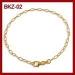 Złota bransoletka - charms 19cm BKZ-02