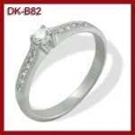 Pierścionek z brylantami 0.162ct DK-B82