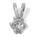 Zawieszka z brylantem 0.25ct